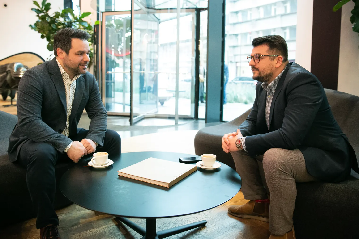 Jirka Chudoba u kávy — nezávazná schůzka ve dvou